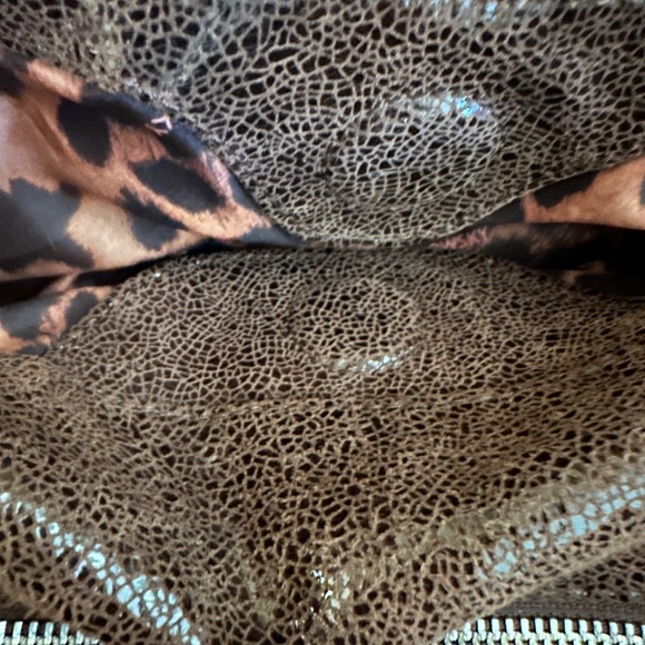 B Markowsky Brown Leather Handbag Purse - Picture 13 of 16